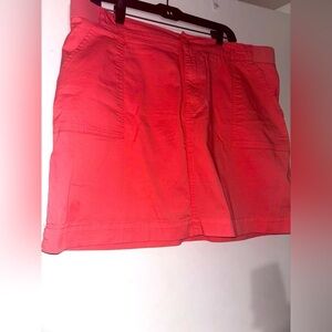 Coral Skort NWOT